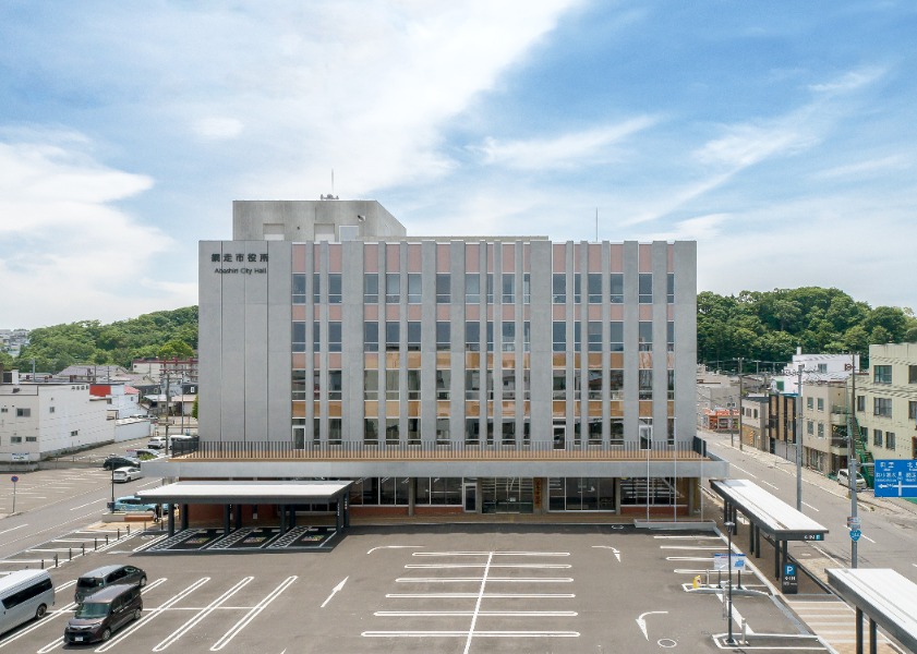 網走市新庁舎建設 外観-2