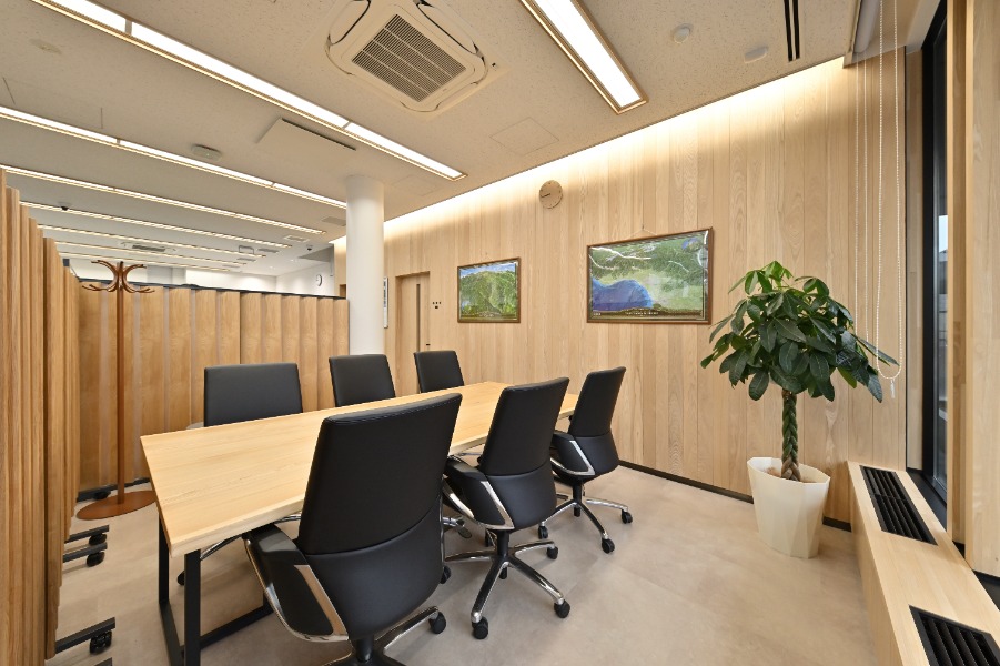 北陸銀行 旭川支店 簡易応接室