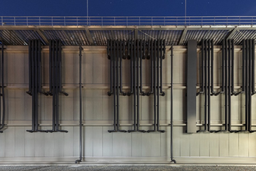 大阪第7データセンター 6棟 外観側面