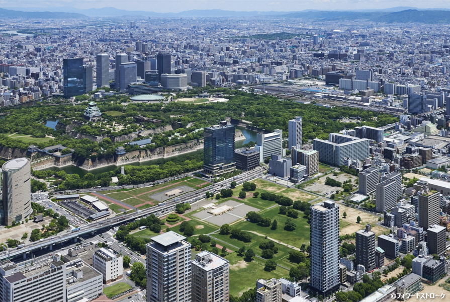 パティーナ大阪 鳥瞰