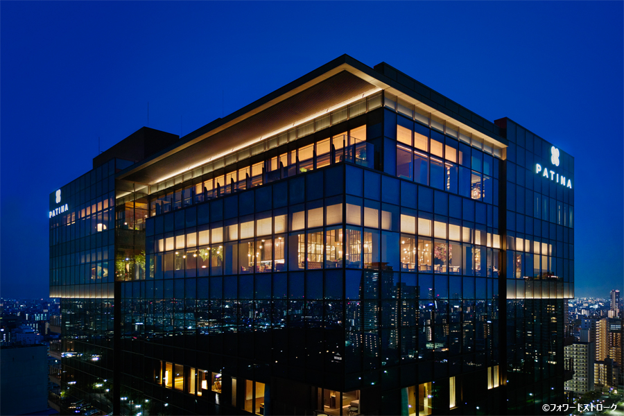 パティーナ大阪 ビル(夜景)