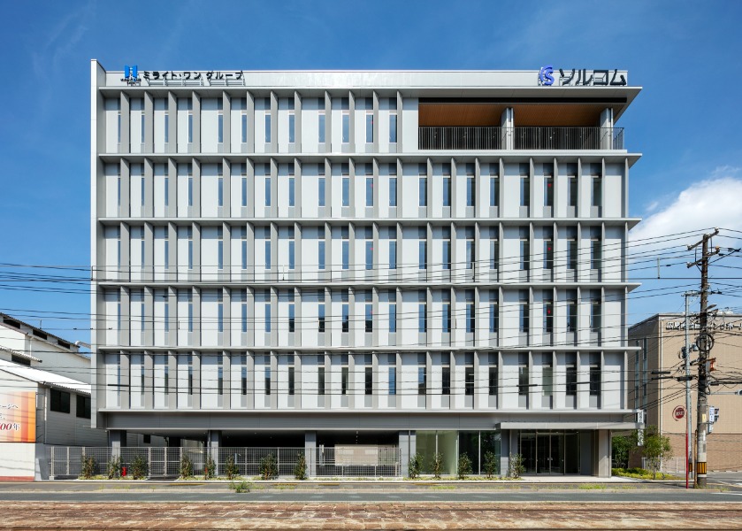 ソルコム皆実町ビル 外観東面