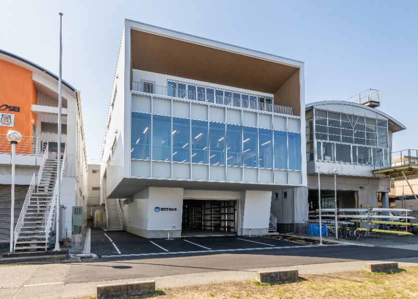 戸田艇庫　建物全景