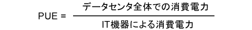 図6 PUEの計算式