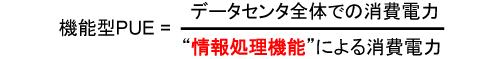 図8 機能型PUEの計算式