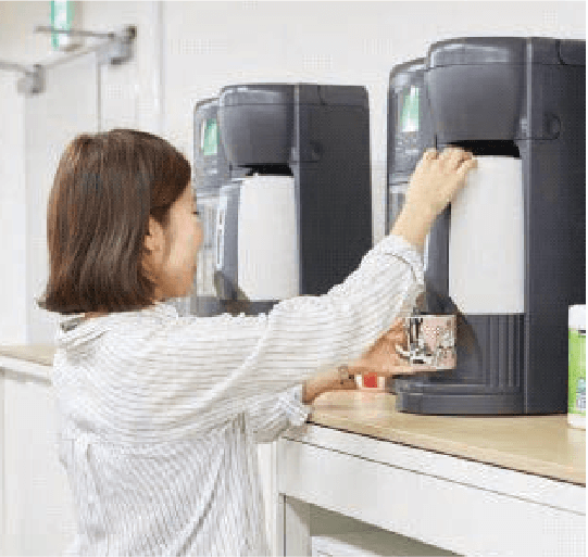 アメニティの設置