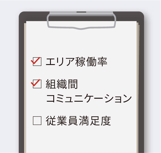 各種指標の継続的な検証