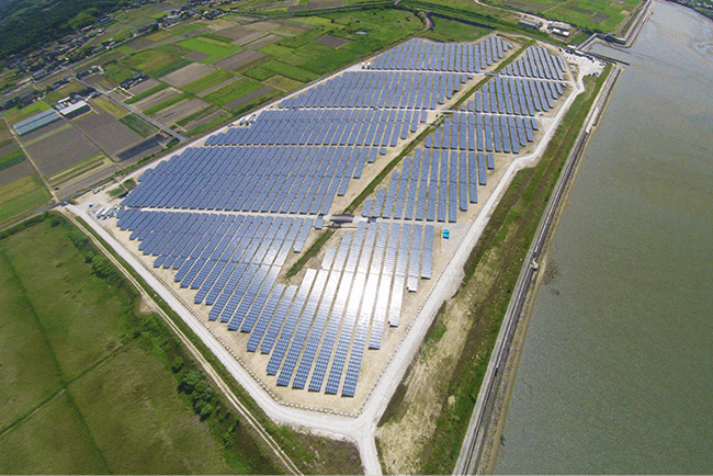 山口秋穂ソーラー発電所(山口県)