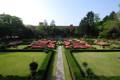 写真:フランス式庭園